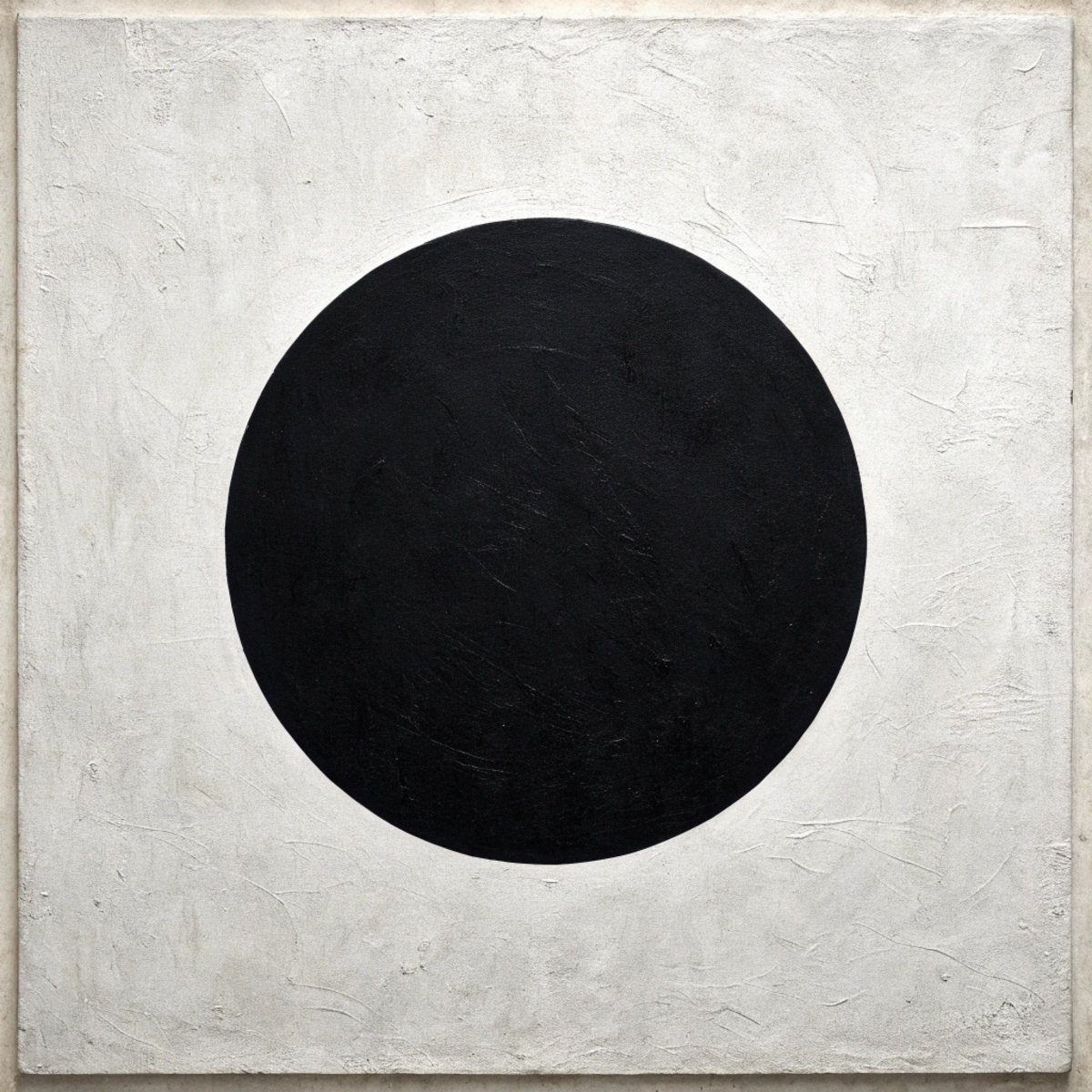 Black Circle Suprematism