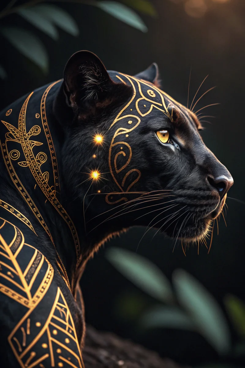 Wakandan Panther Glow