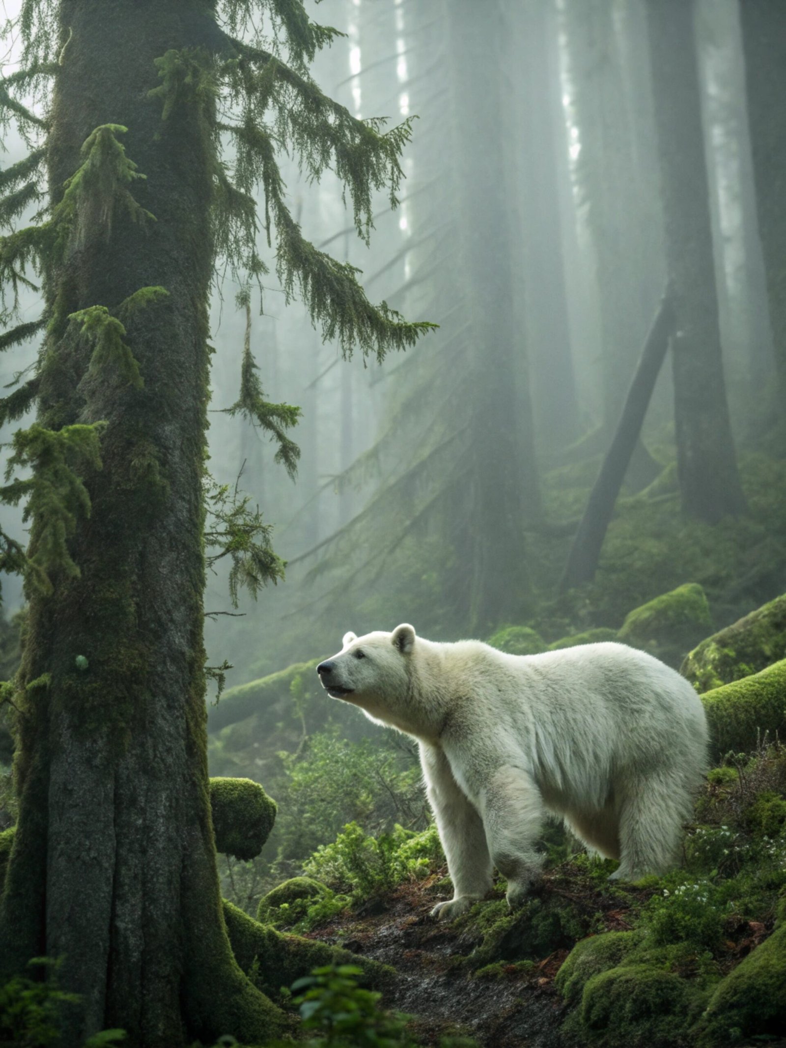 Spirit Bear Forest Glow