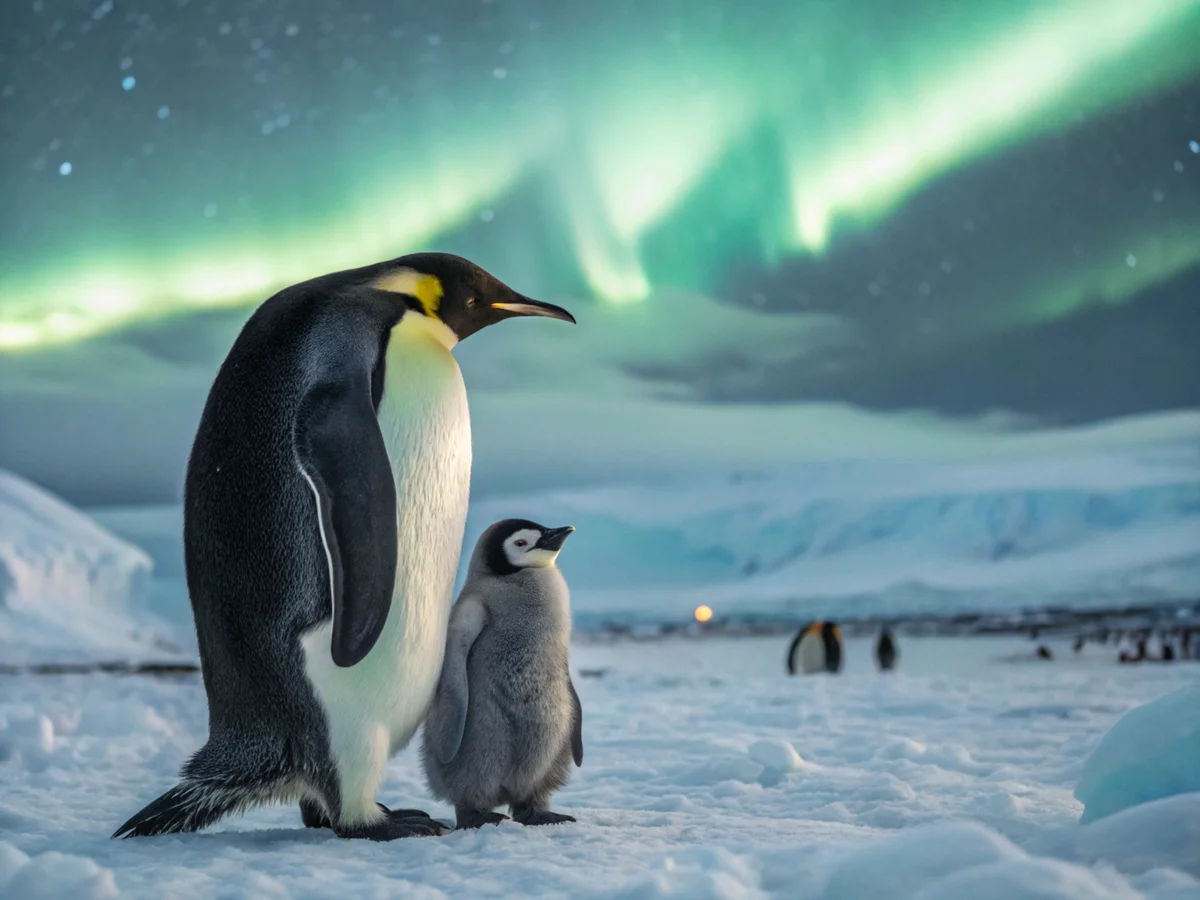 Penguin Aurora Family