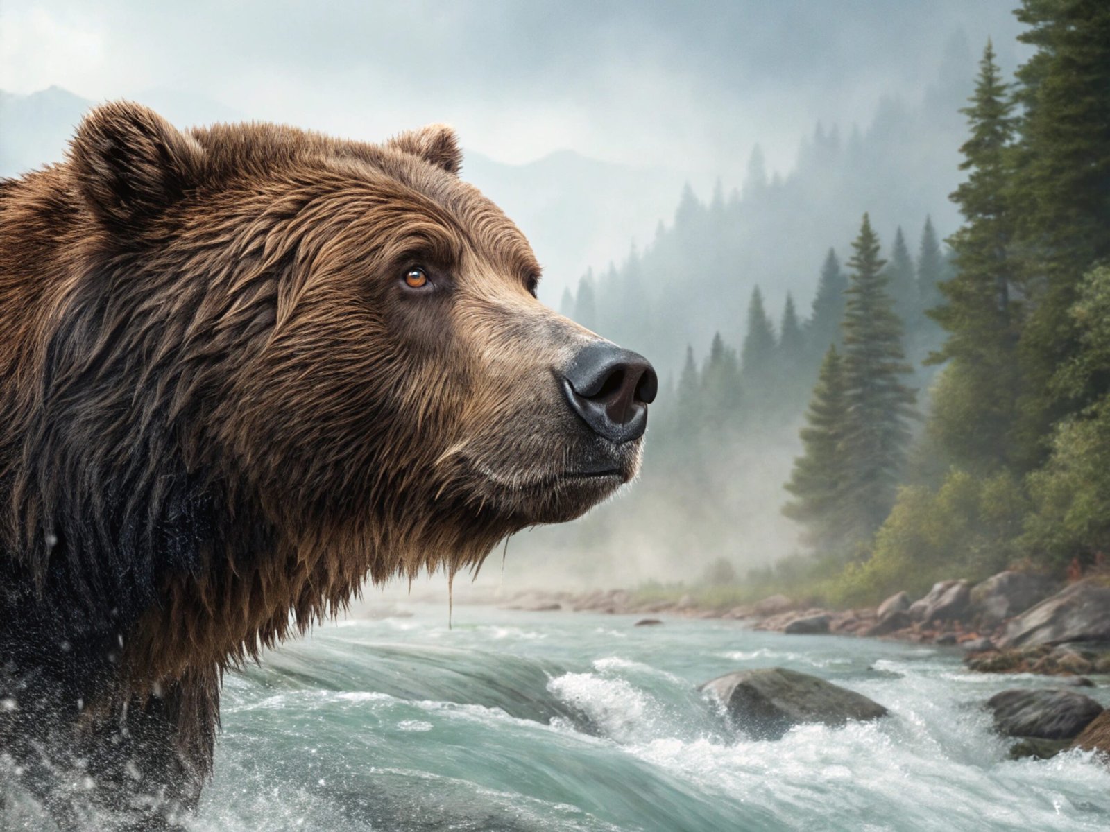 Grizzly River Portrait