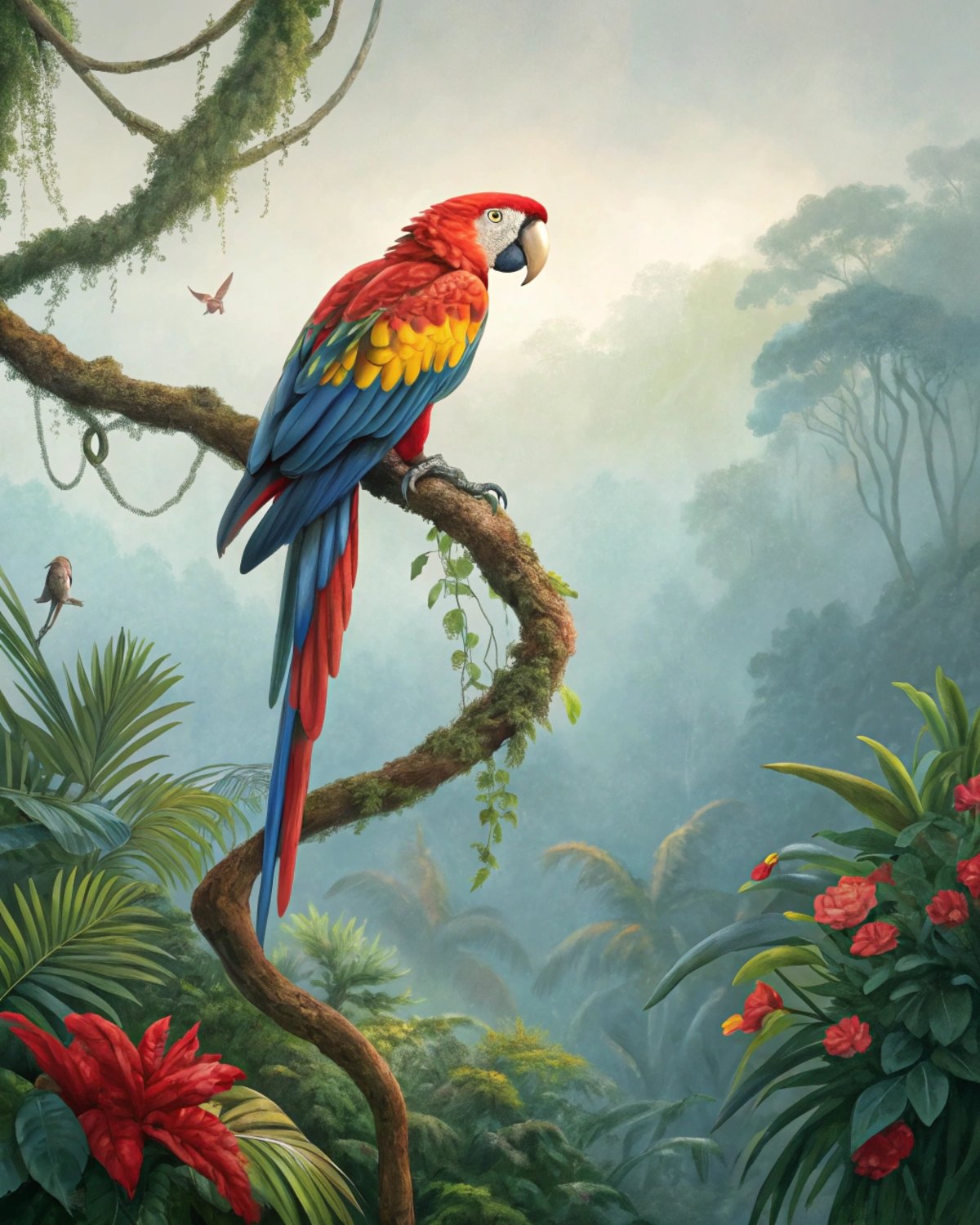 Macaw Rainforest Vibrance