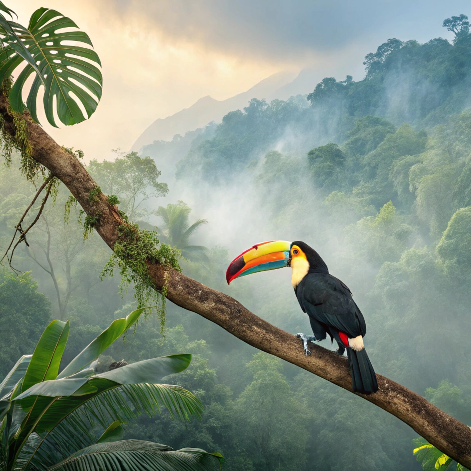 Toucan Rainforest Glow