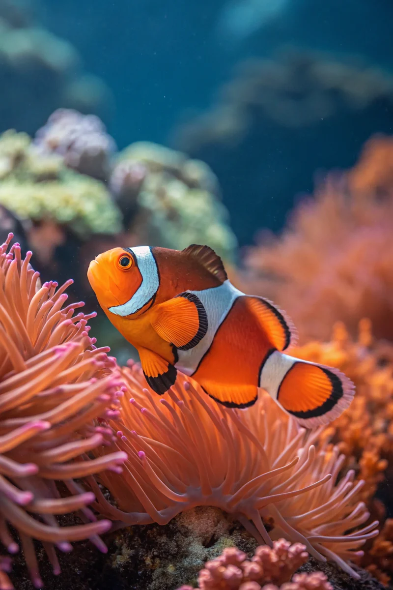 Clownfish Coral Dance