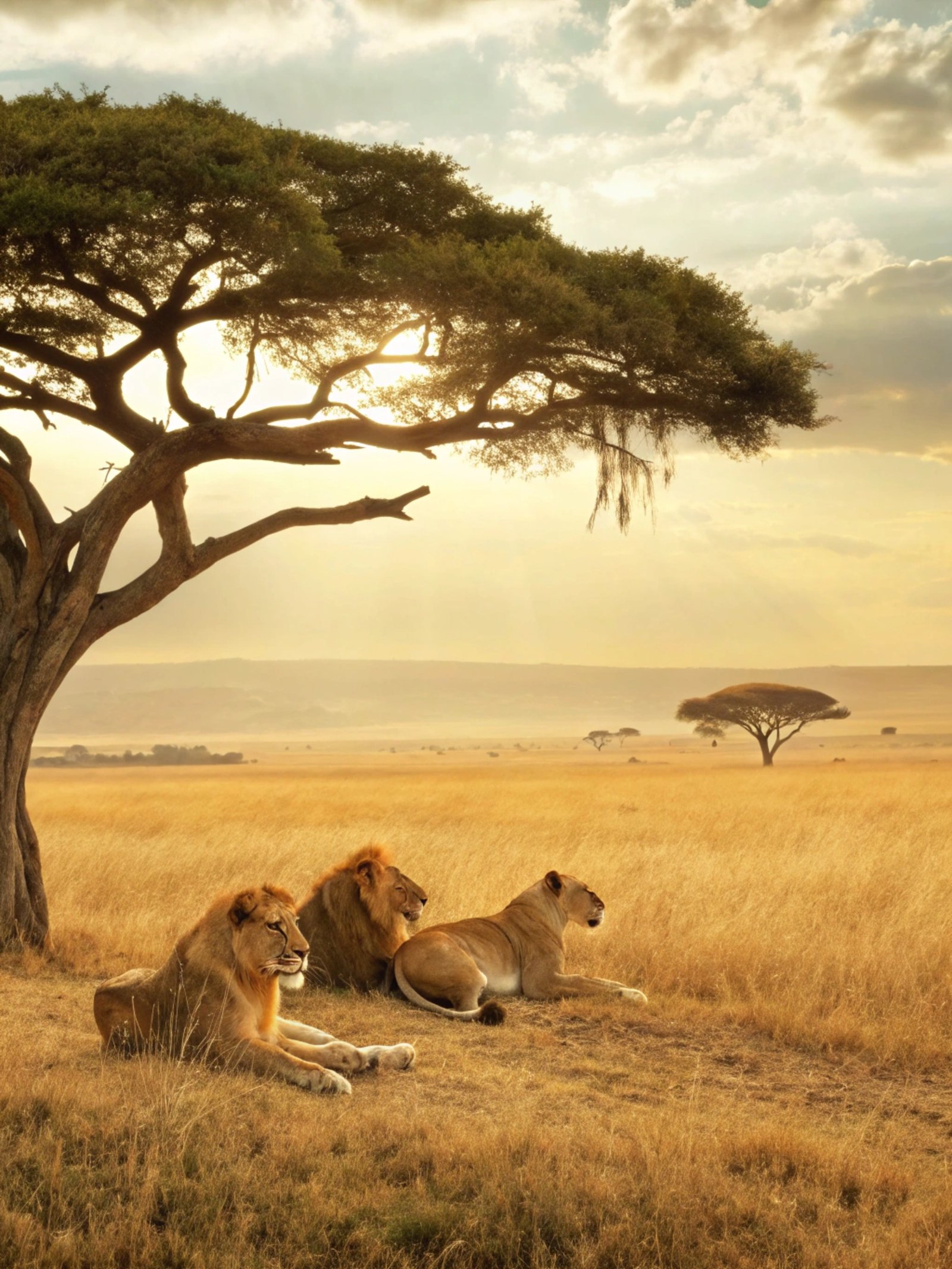 Lion Pride Savanna Rest