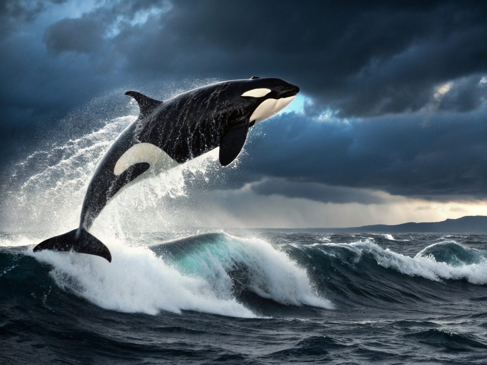 Orca Stormy Leap