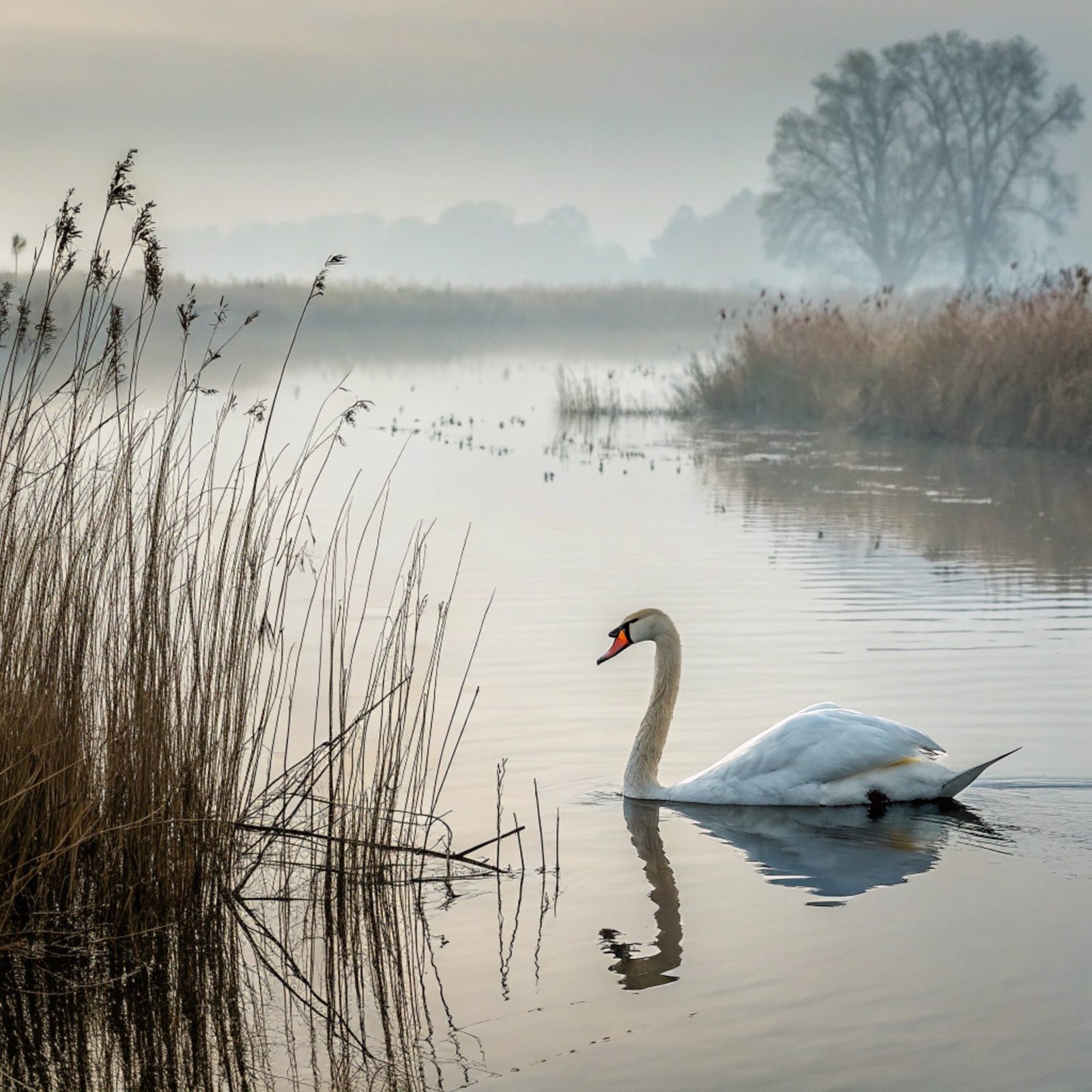Swan Misty Glide