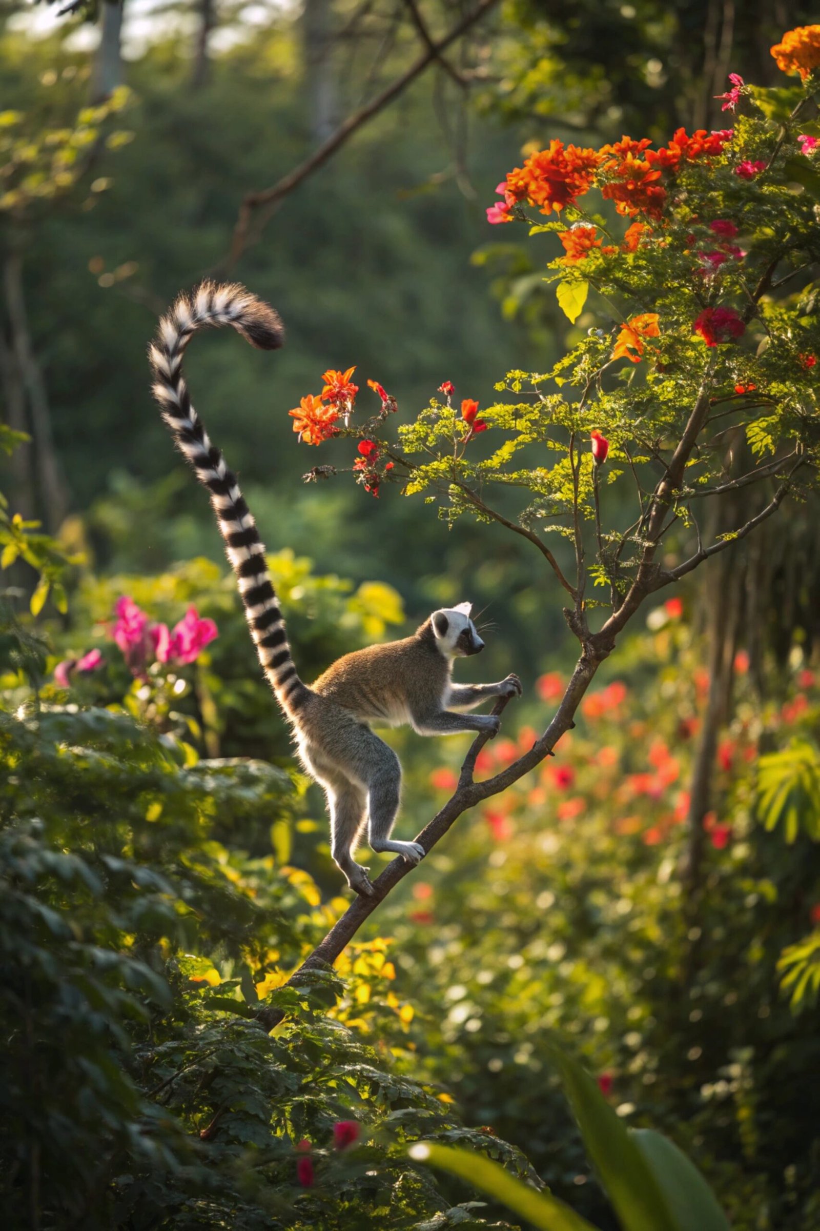 Lemur Madagascar Leap