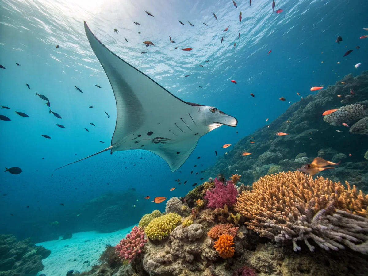 Manta Ray Reef Glide