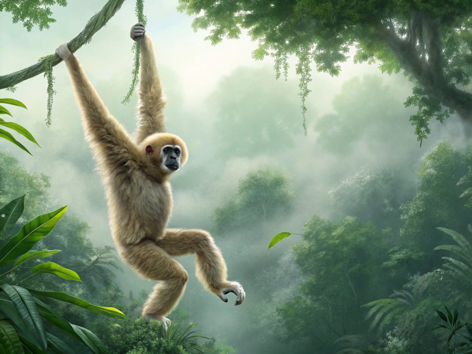 Gibbon Jungle Swing