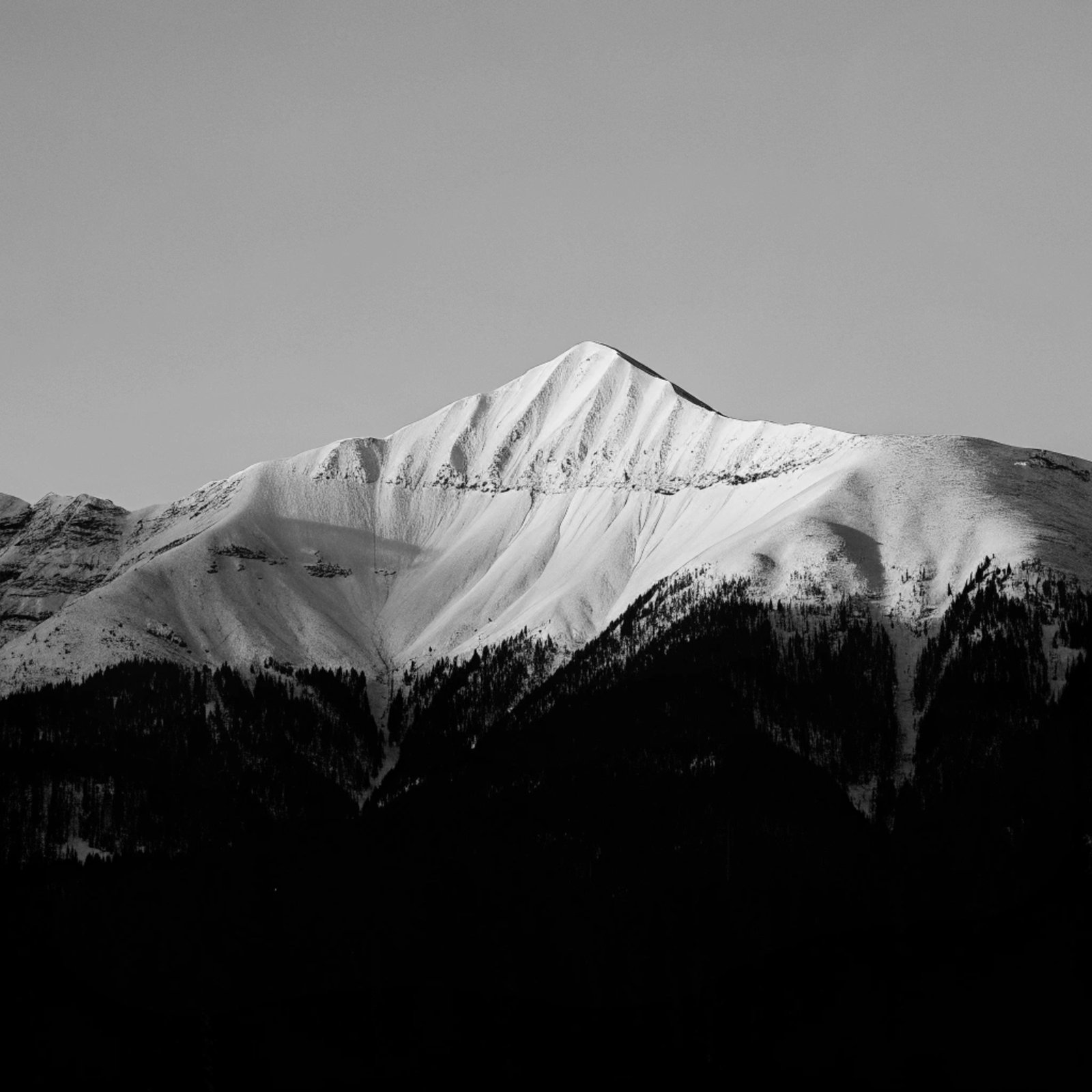 Mountain Peak at Dawn