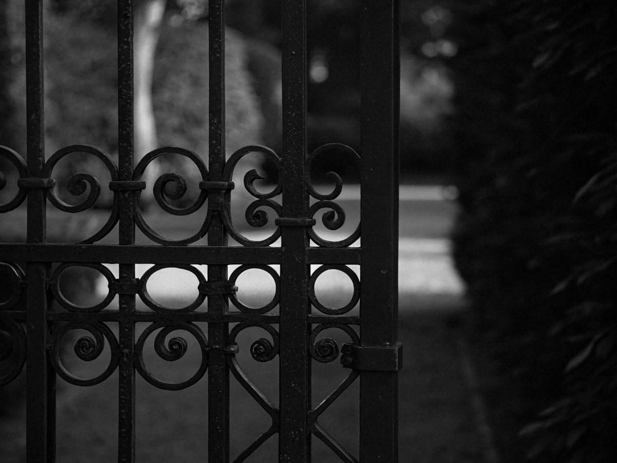 Wrought Iron Gate