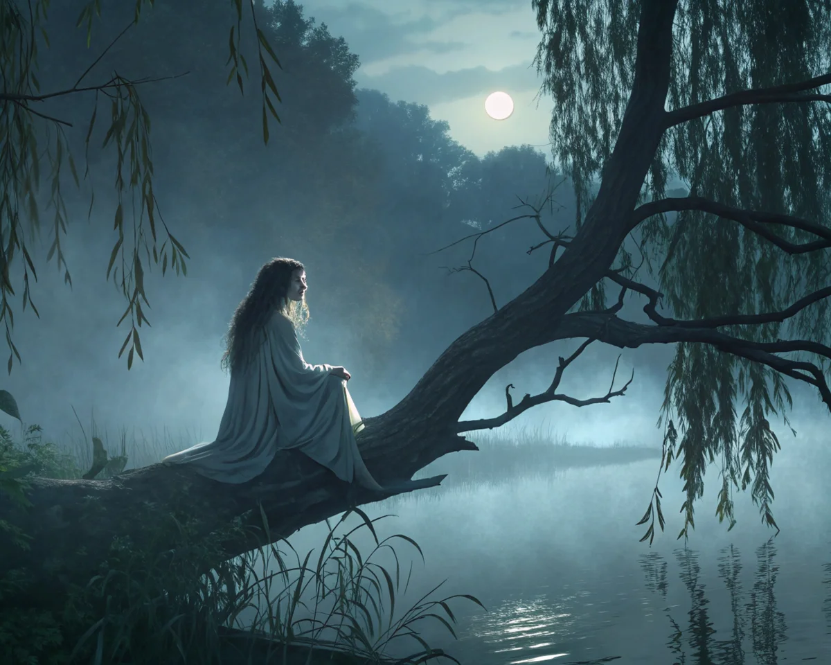 Rusalka Singing by Misty River