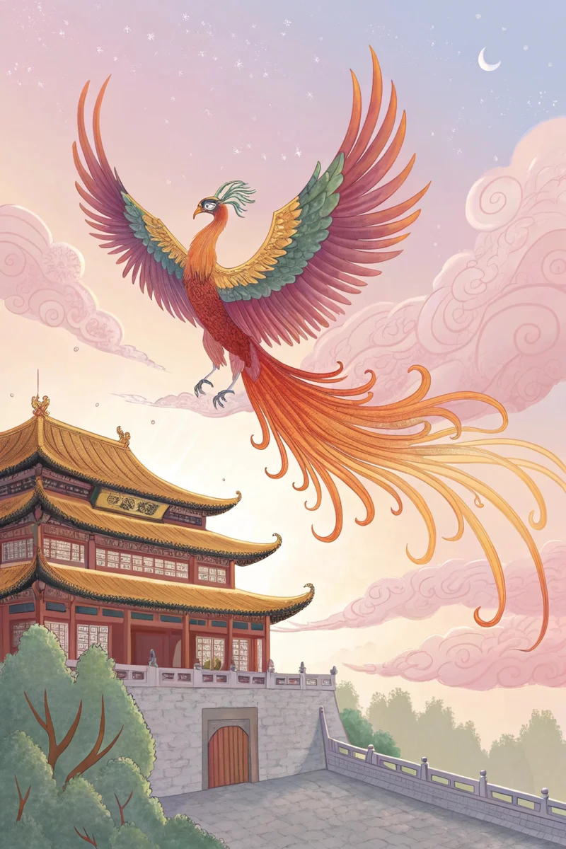 Fenghuang Soaring Over Jade Palace