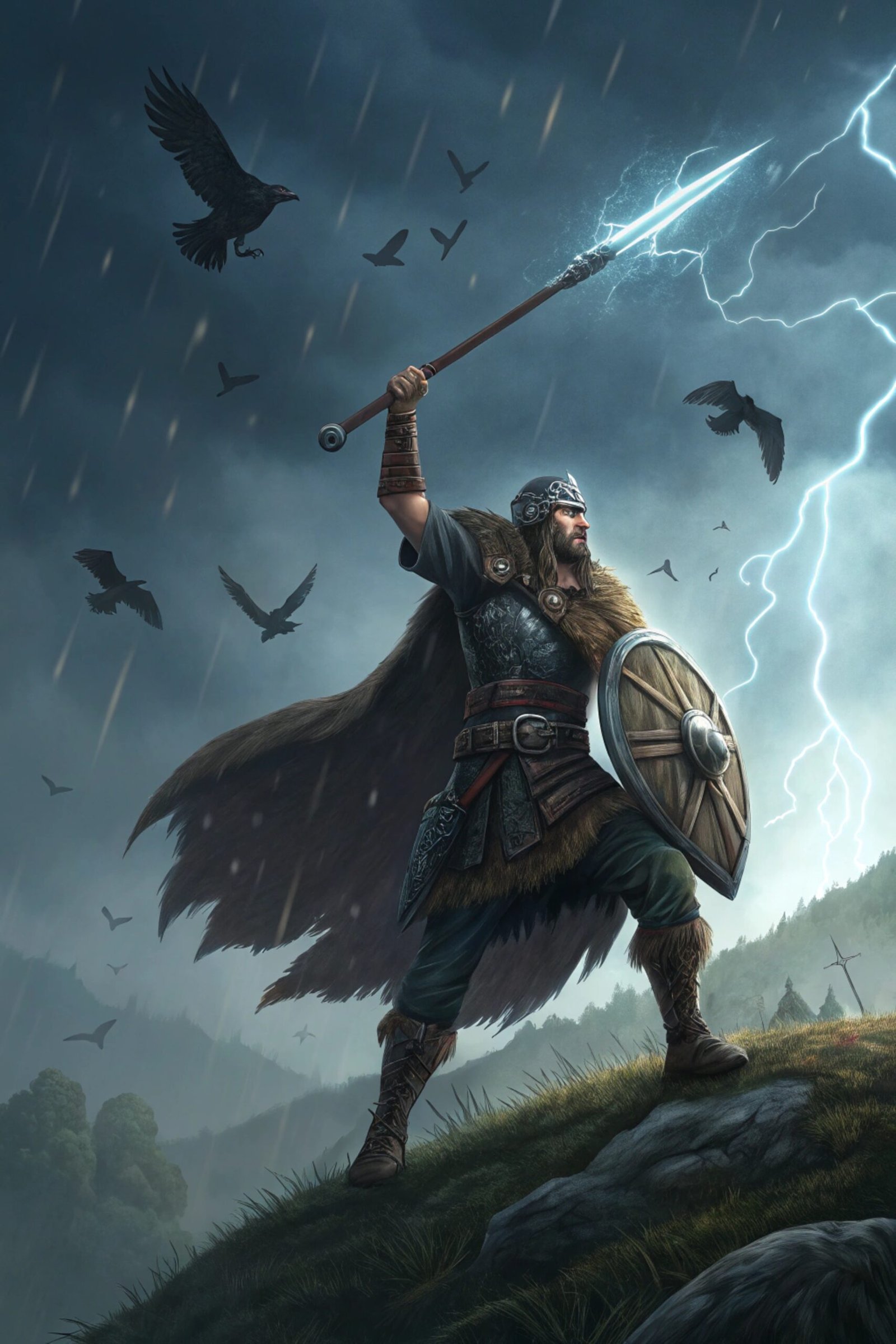 Cú Chulainn in Battle Frenzy