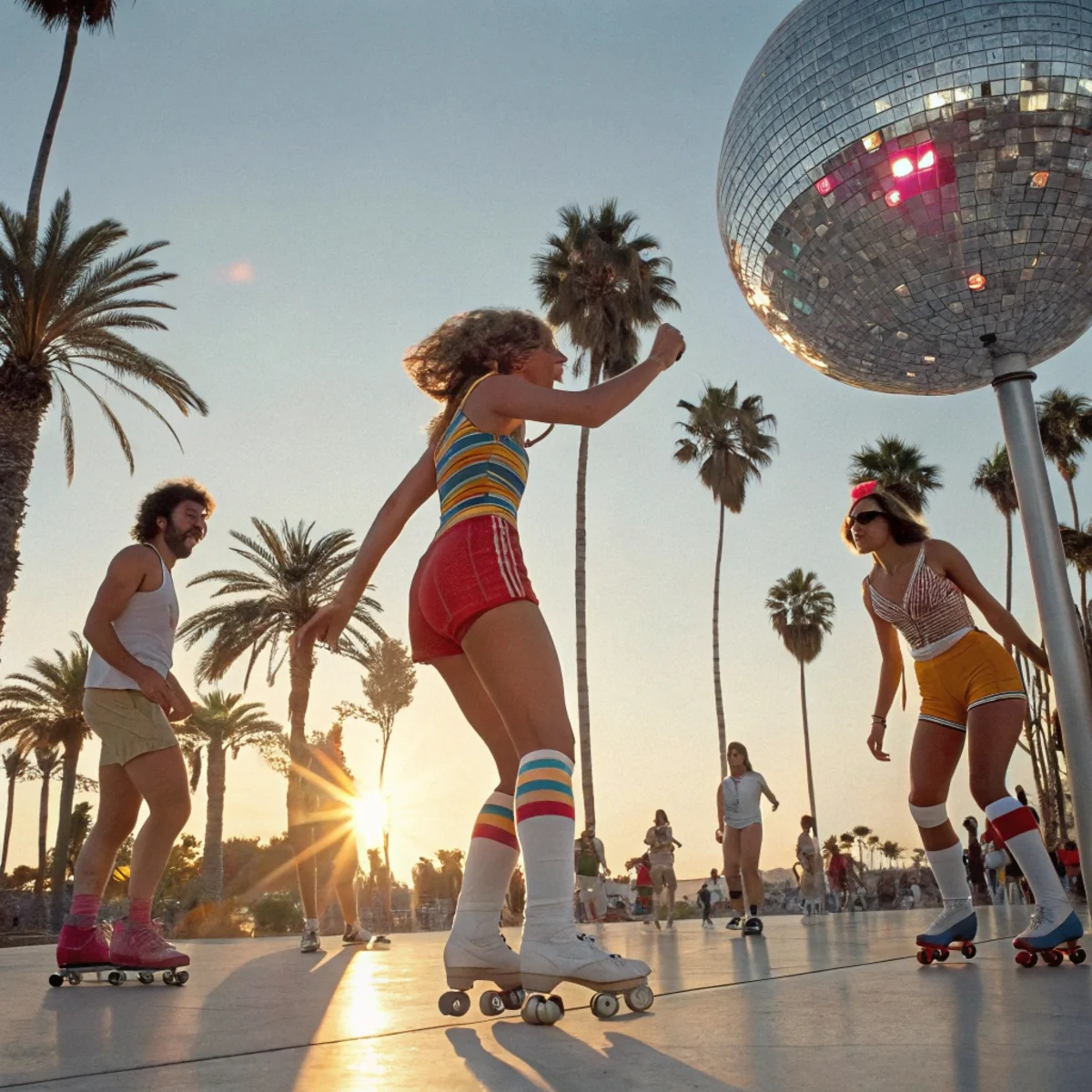 1970s Roller Disco
