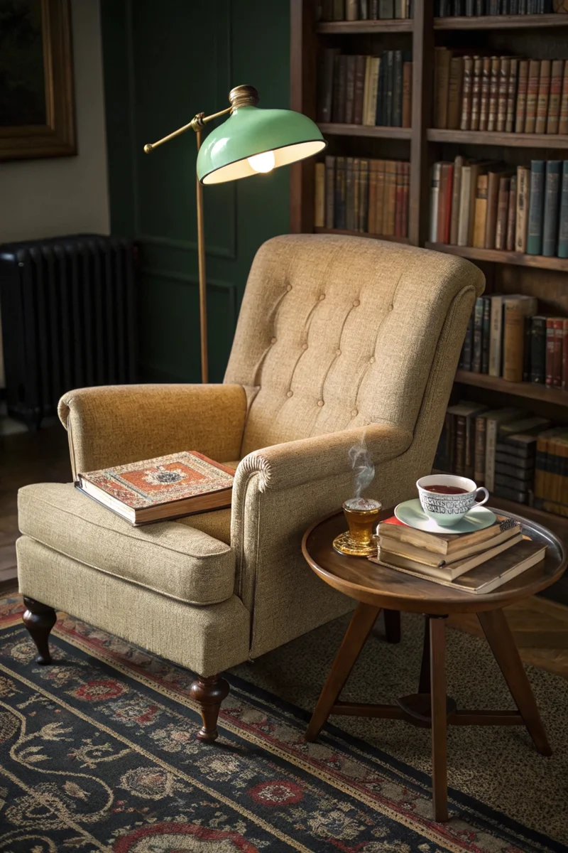 Retro Reading Nook