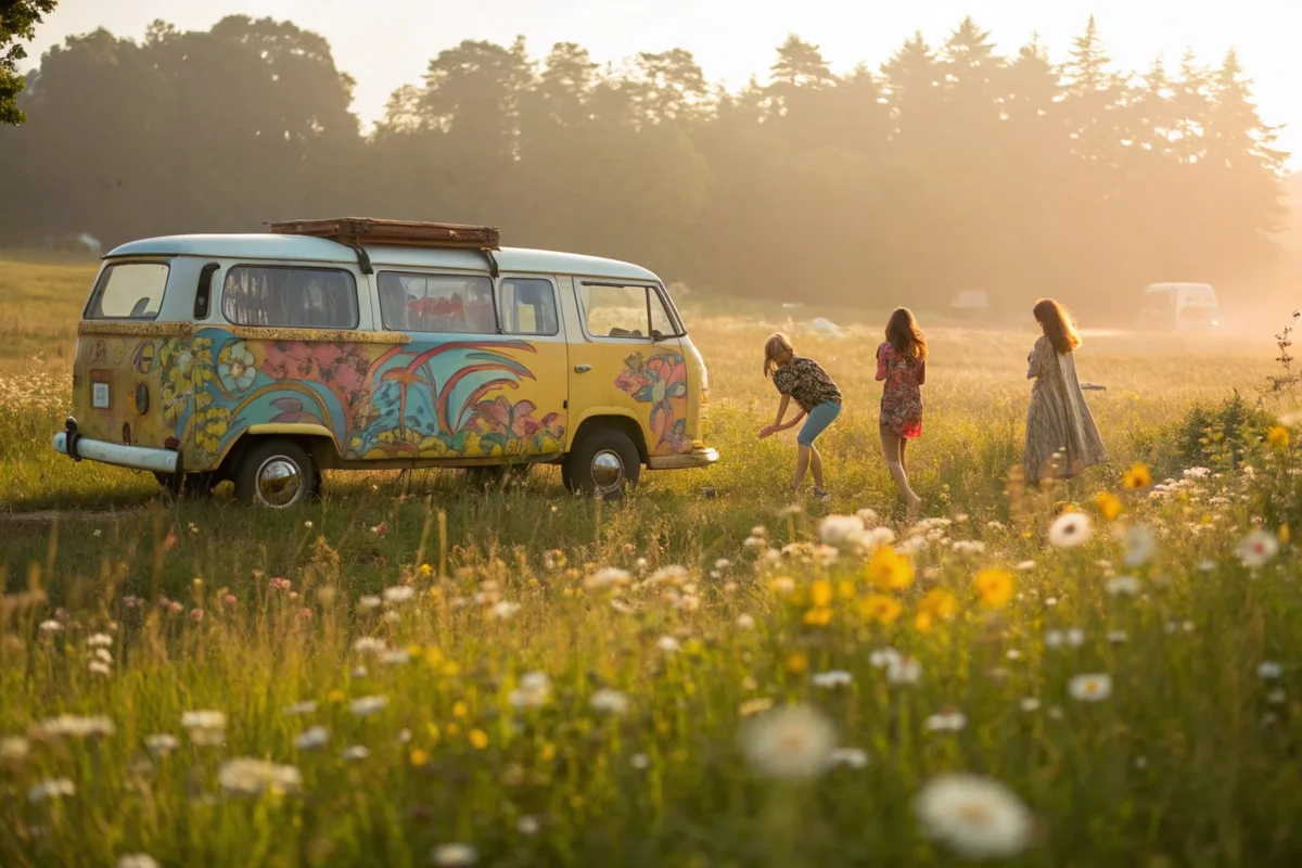 1960s Psychedelic Van
