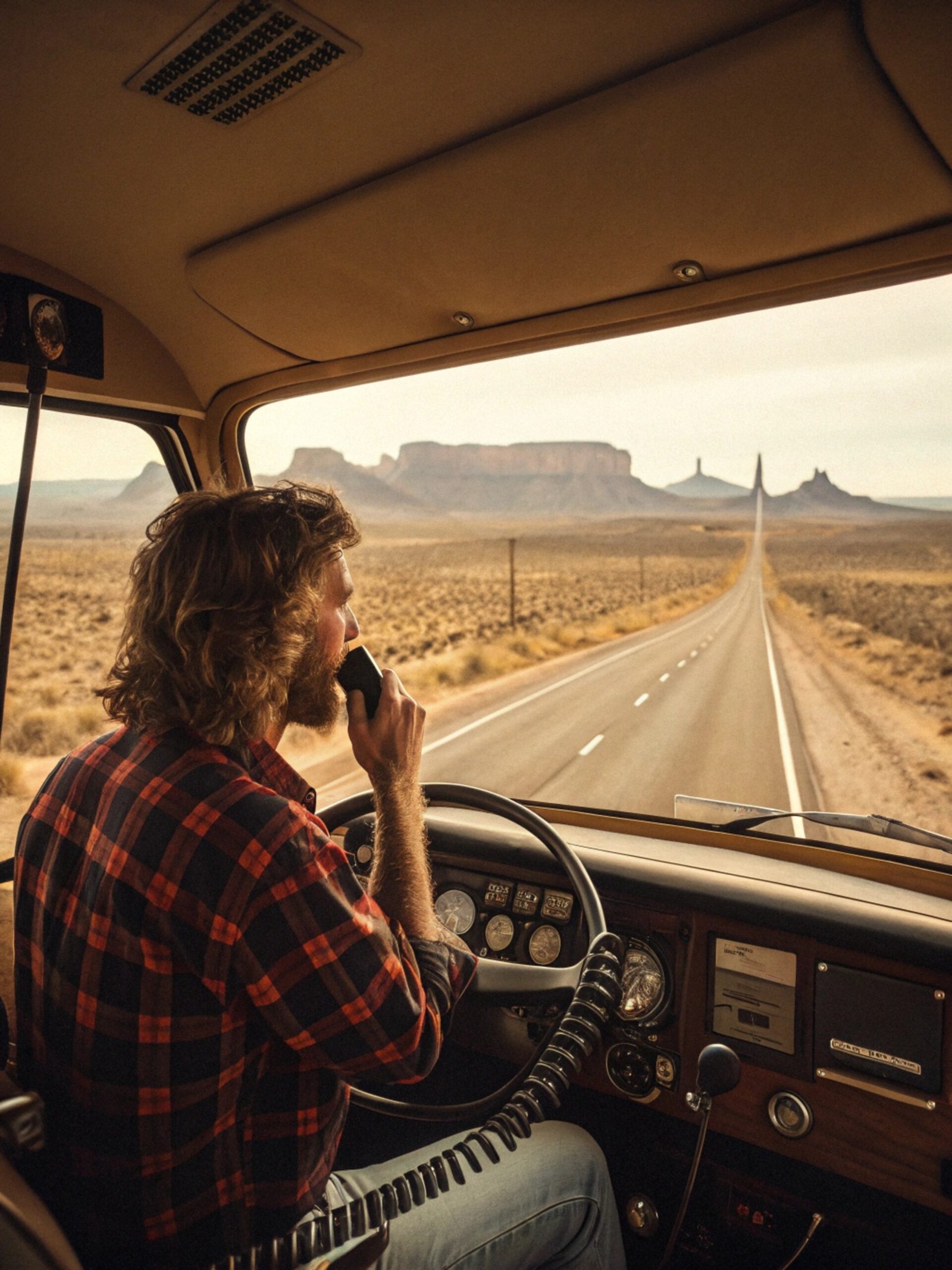1970s Trucker’s CB Setup