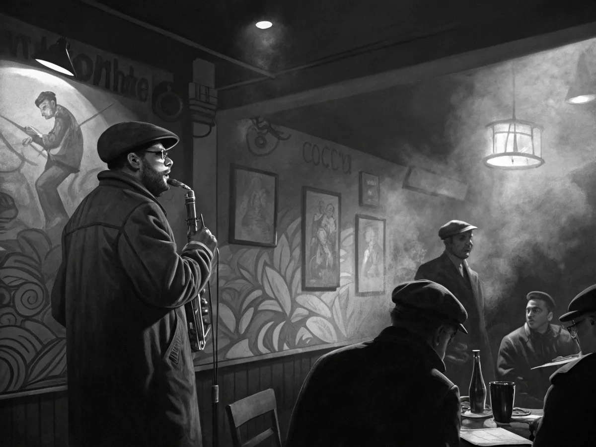 1960s Beatnik Coffeehouse