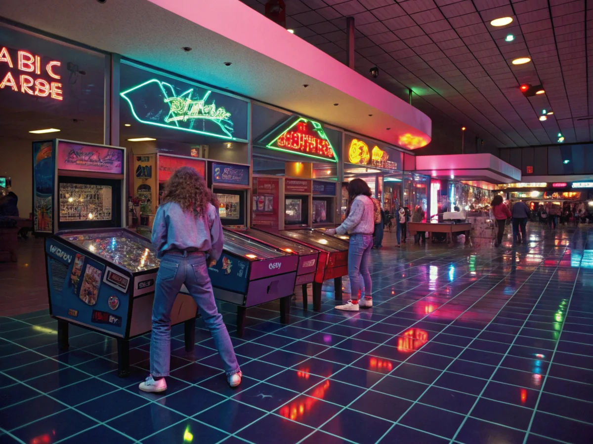 1980s Mall Arcade