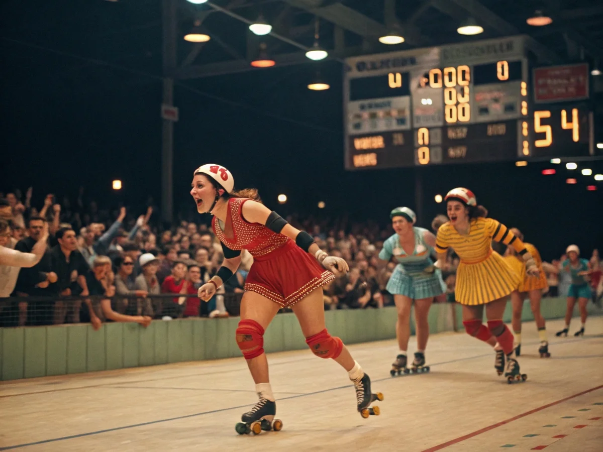 1950s Roller Derby