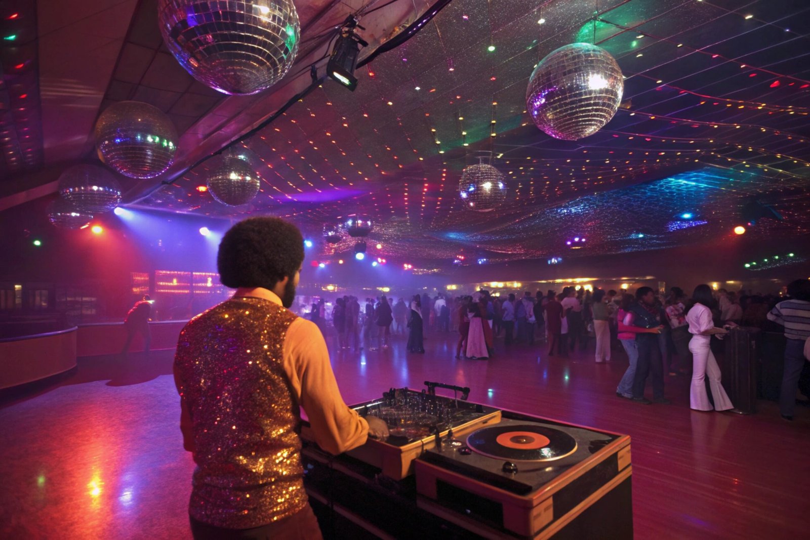 1970s Disco Nightclub