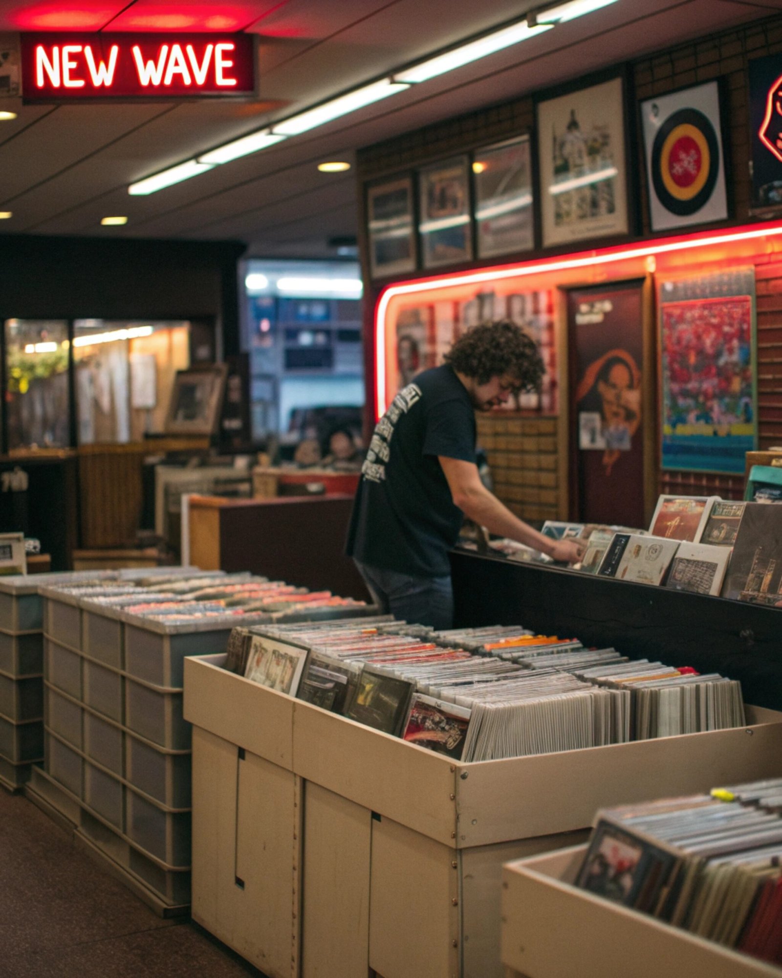 1980s Record Store