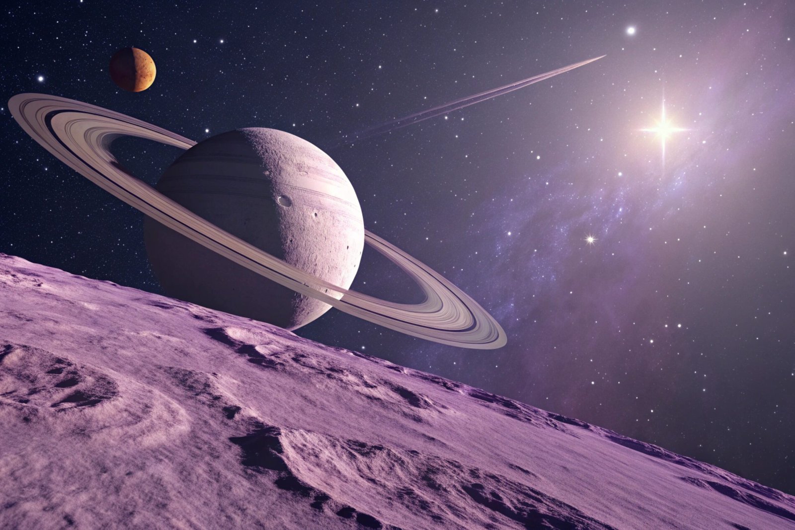 Ringed Planet View