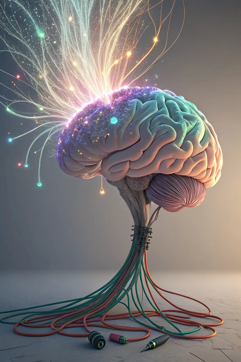 Fiber Optic Brain Glow