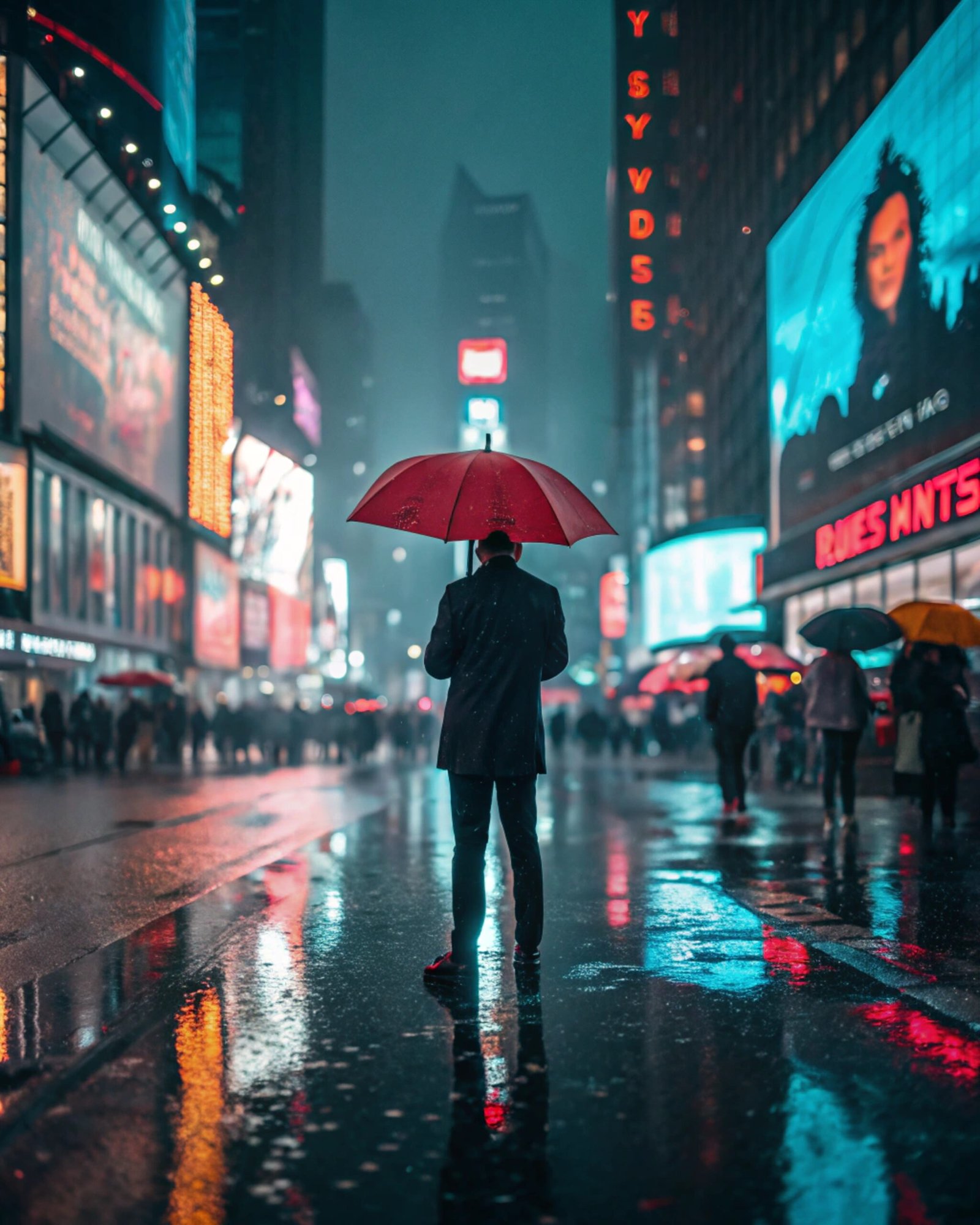 Times Square Umbrella