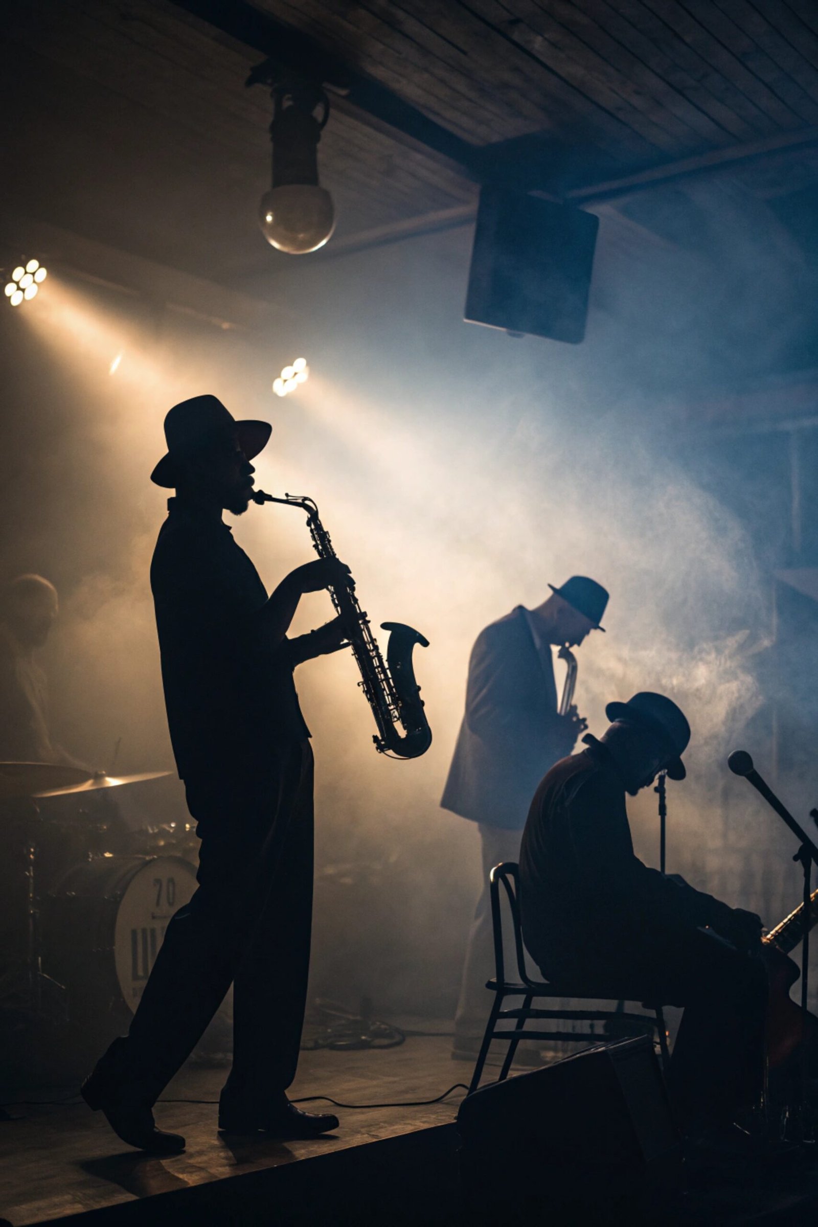 Jazz Club Silhouette