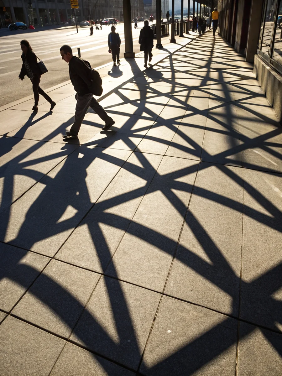 Pedestrian Shadow Dance