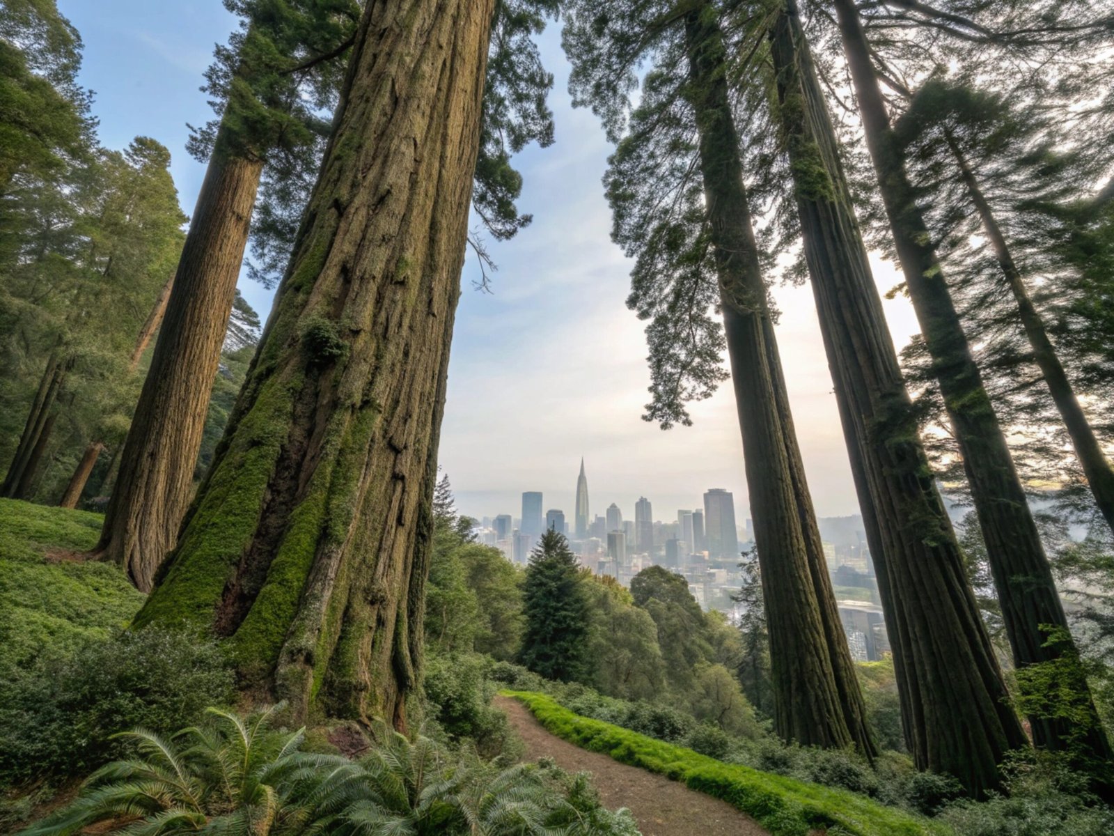 Urban Redwood Skyline