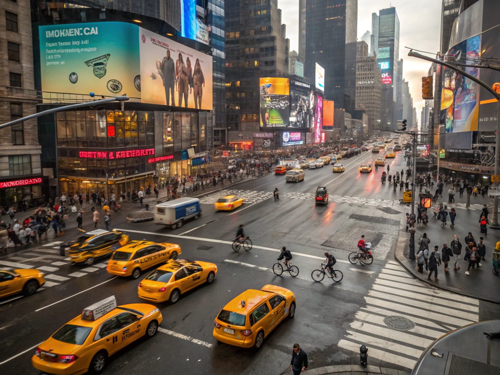 Chaotic Urban Intersection