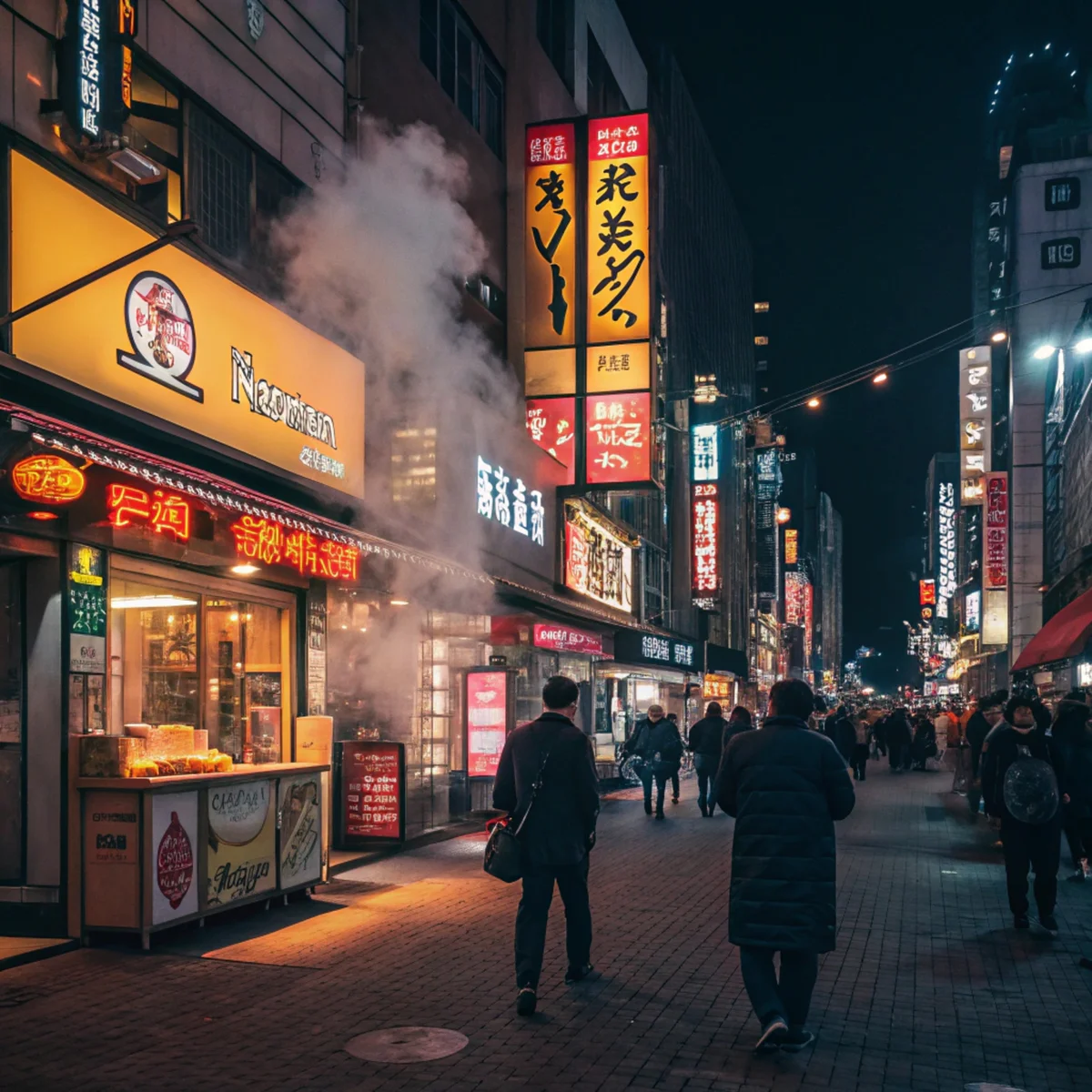 Neon Ramen Street
