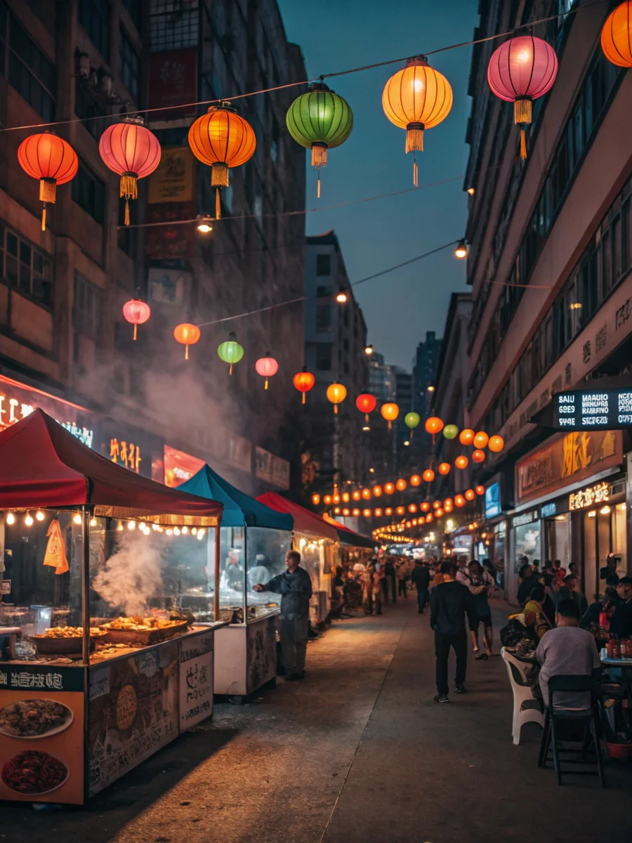 Night Market Vibrance