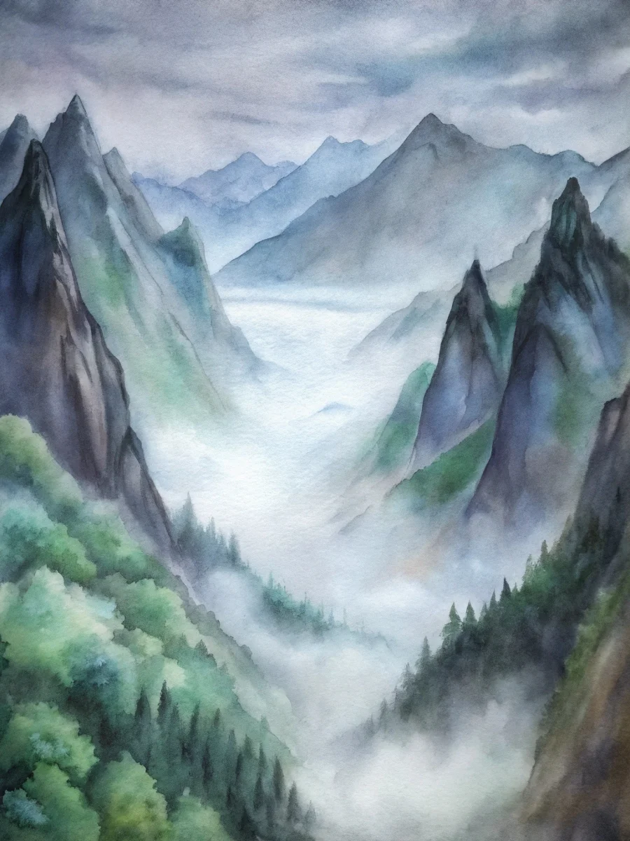 Foggy Mountain Pass