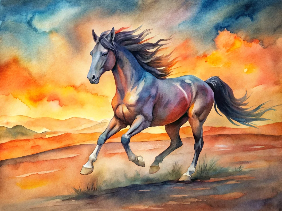 Galloping Horse