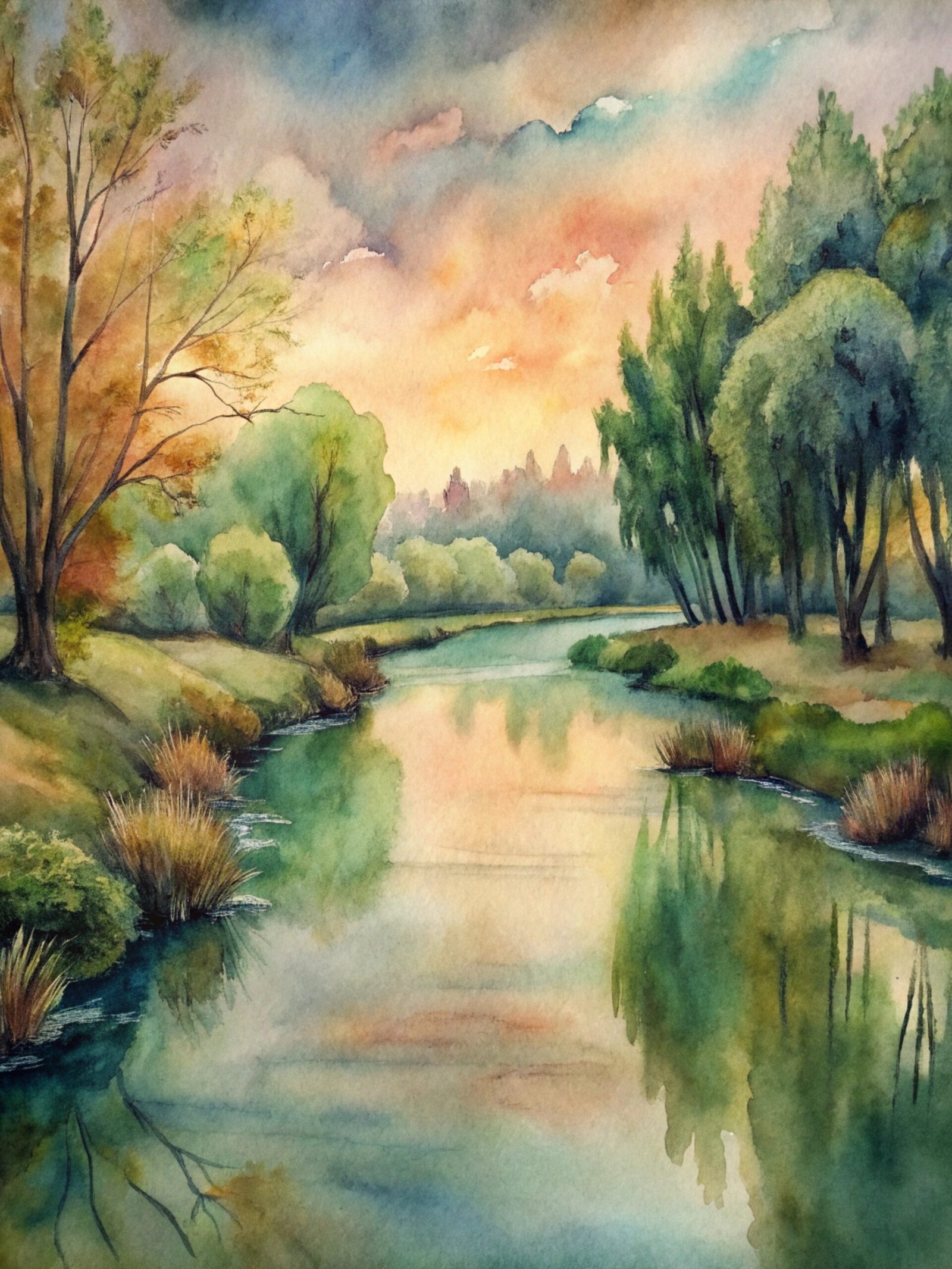 Winding Forest River