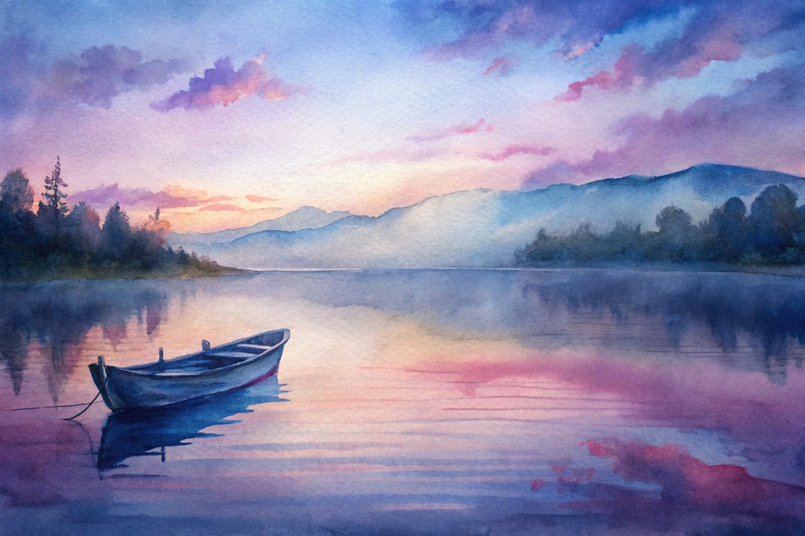 Lakeside Twilight