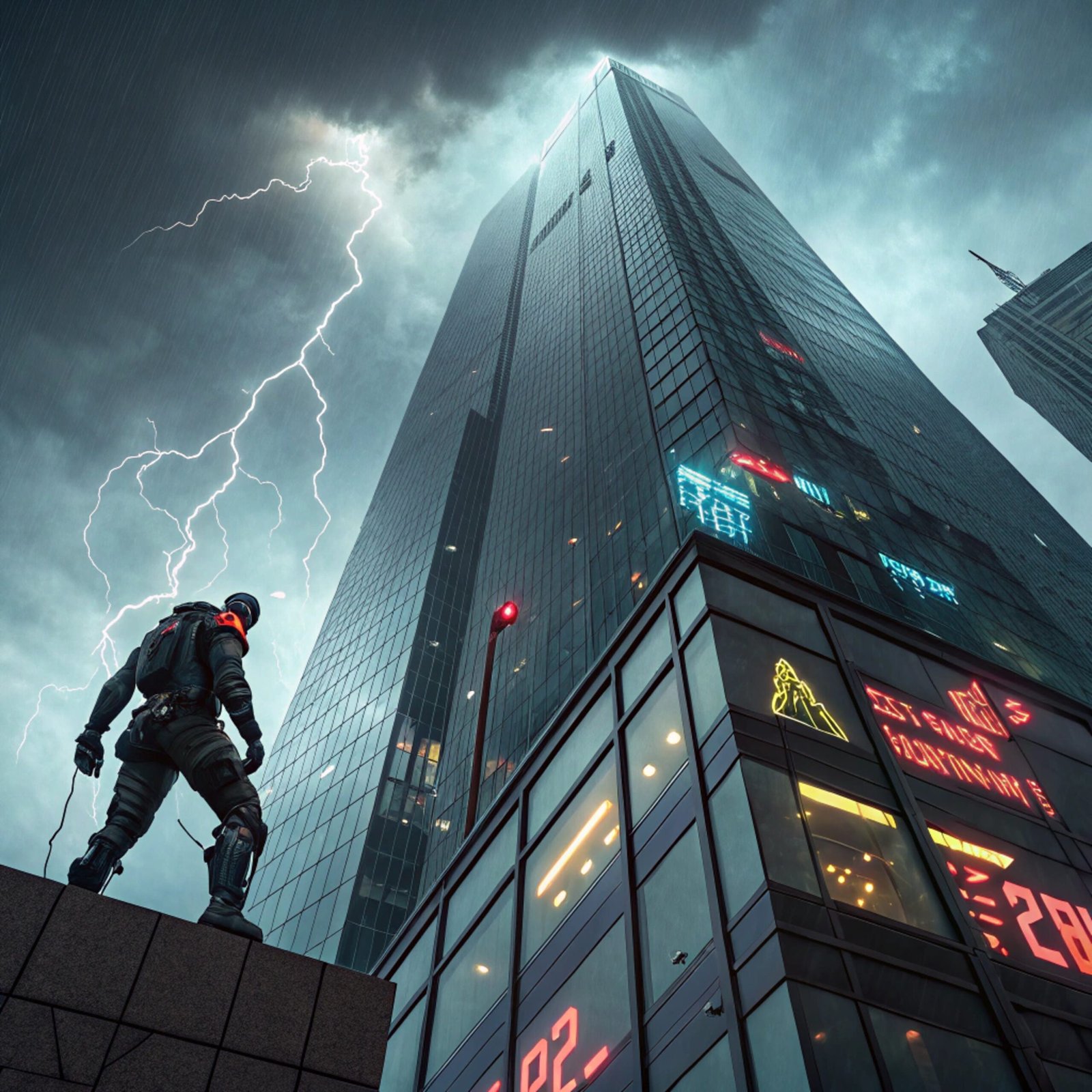 Skyscraper Exosuit Ascent