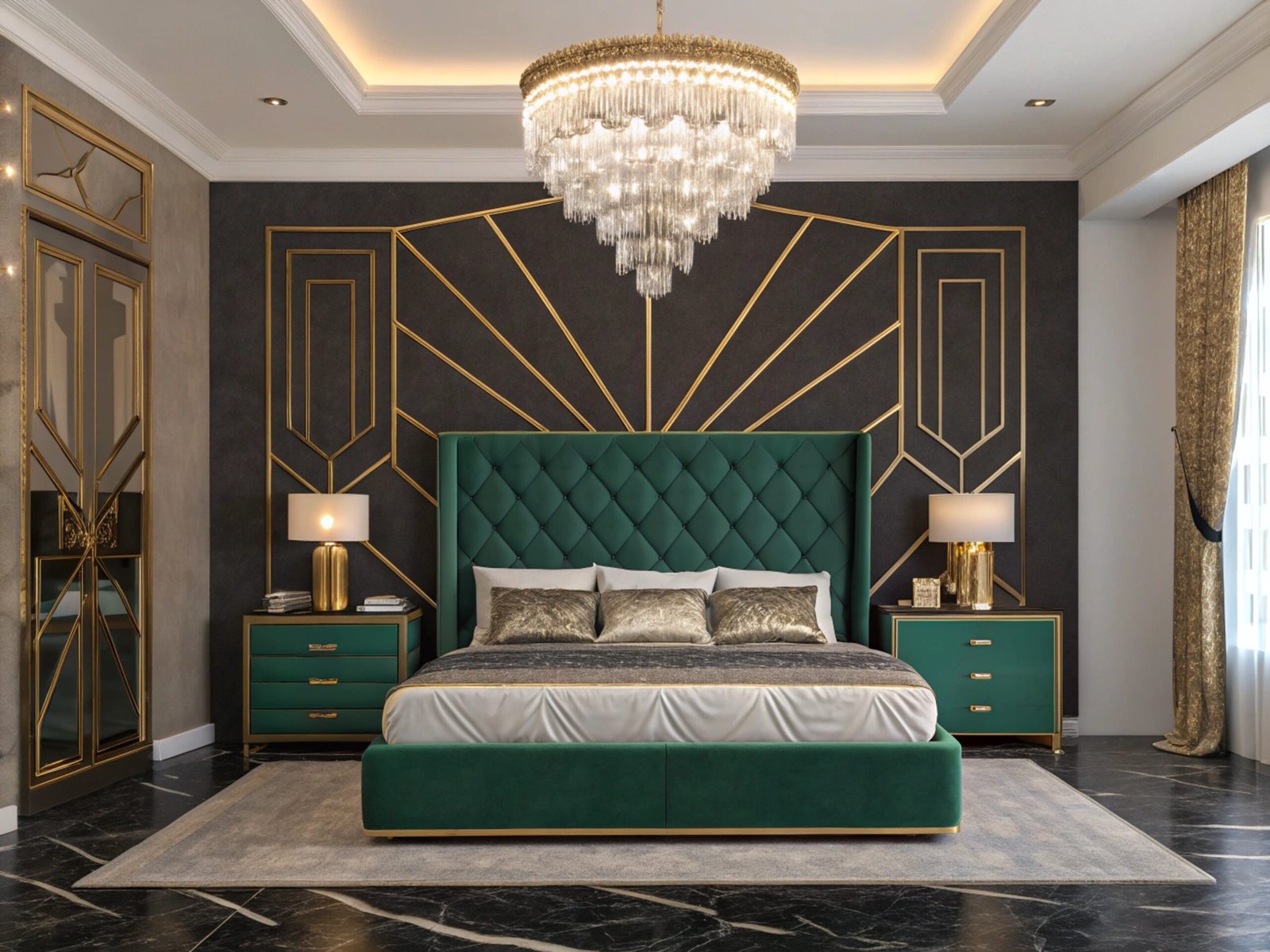 Art Deco Bedroom