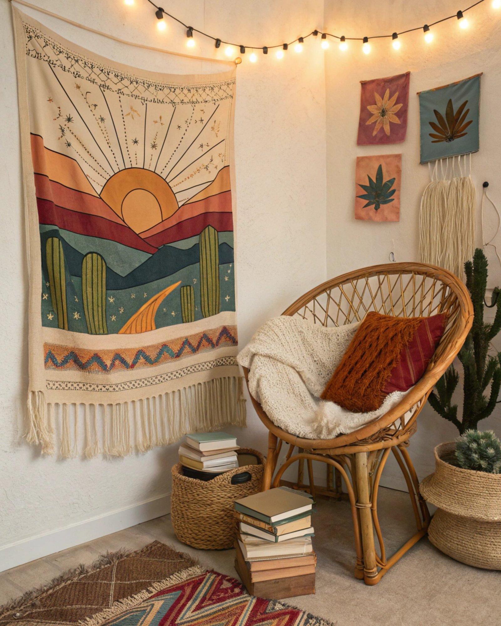 Bohemian Reading Nook