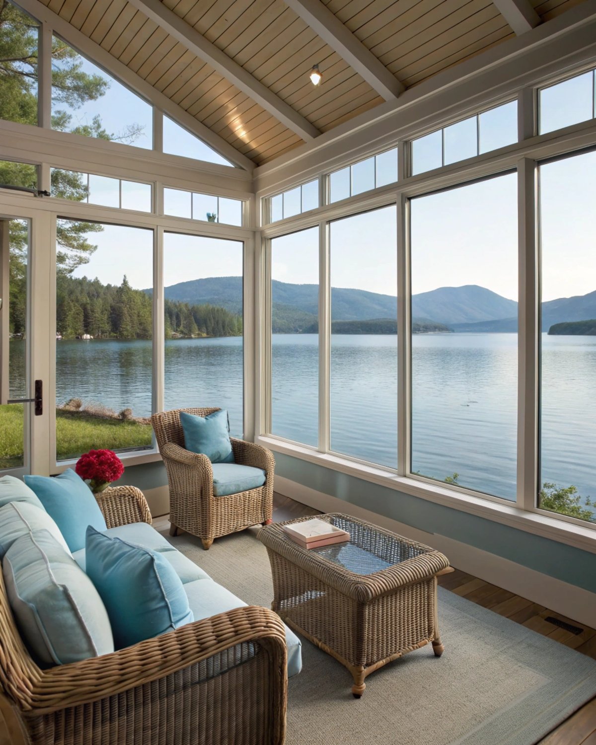 Lakeside Sunroom Retreat