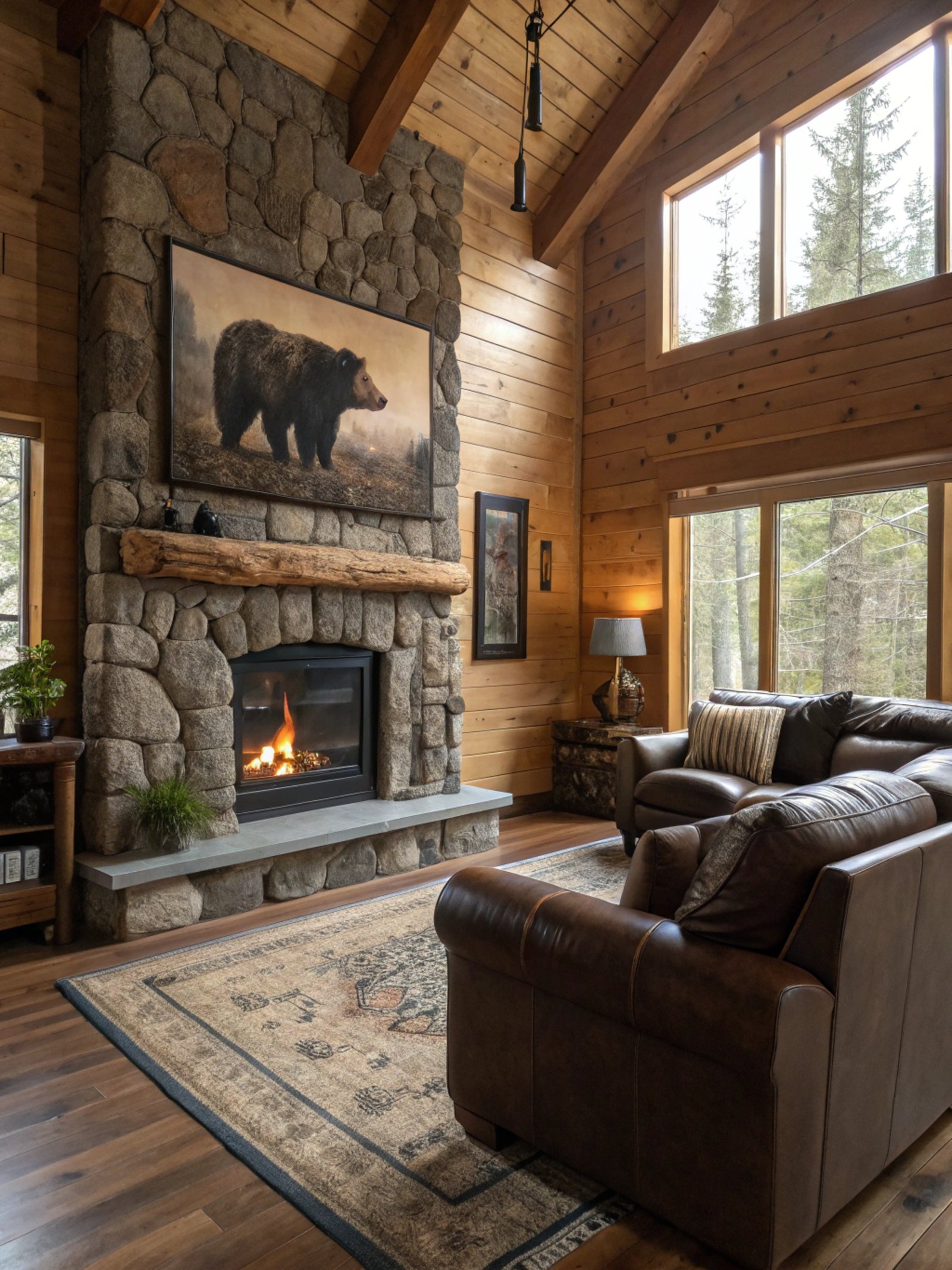 Rustic Mountain Cabin