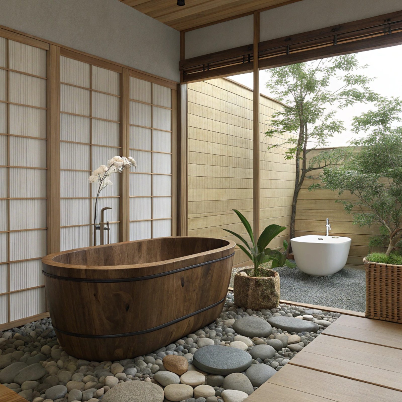 Japanese Zen Bathroom
