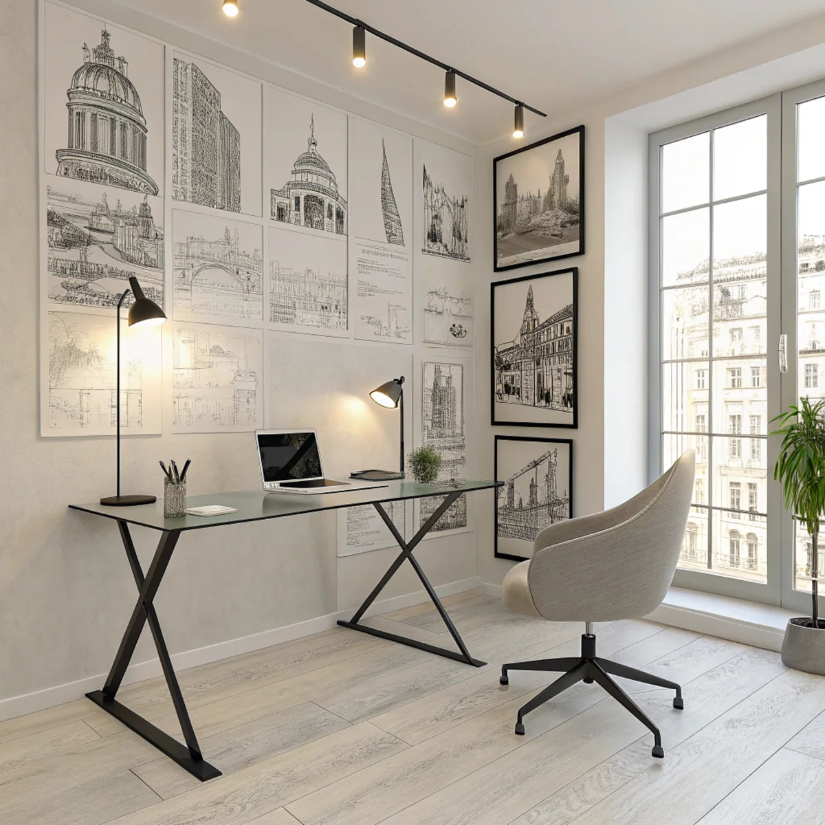 Minimalist Urban Office
