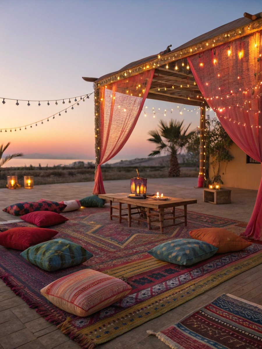 Festival-Inspired Patio