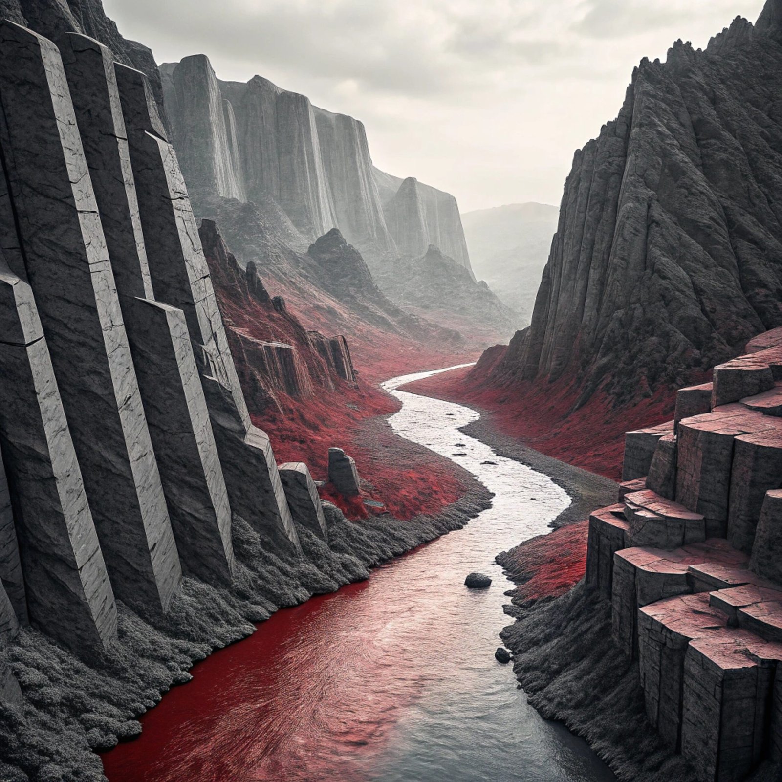 Geometric Rock Formations